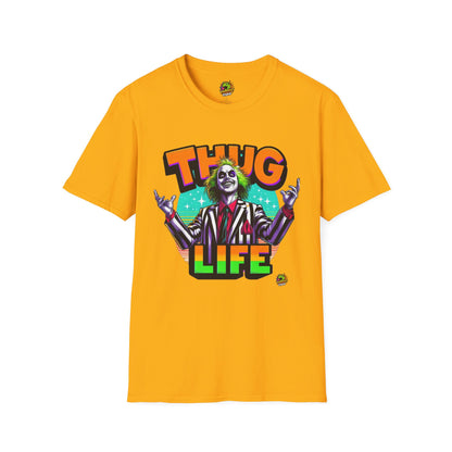 Beetlejuice - Beetlejuice Shirt | Spooky Thug Life Tee | Halloween Beetlejuice Graphic Shirt Women - premium material. perfect gift idea. Order yours now and stand out with this exclusive piece!