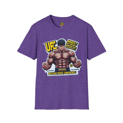 T - UFC T Shirt | Unleash Fierce Confidence | Motivational UFC Tee with Baki Anime Elements - premium material. perfect gift idea. Order yours now and stand out with this exclusive piece!