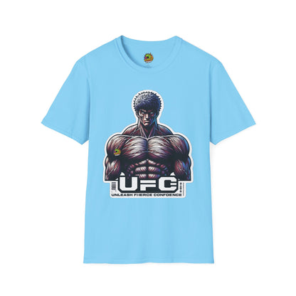 | - UFC T Shirt | Unleash Fierce Confidence | UFC Tee for Athletes and Baki Anime Fans - custom-made. limited stock. Order yours now and stand out with this exclusive piece!