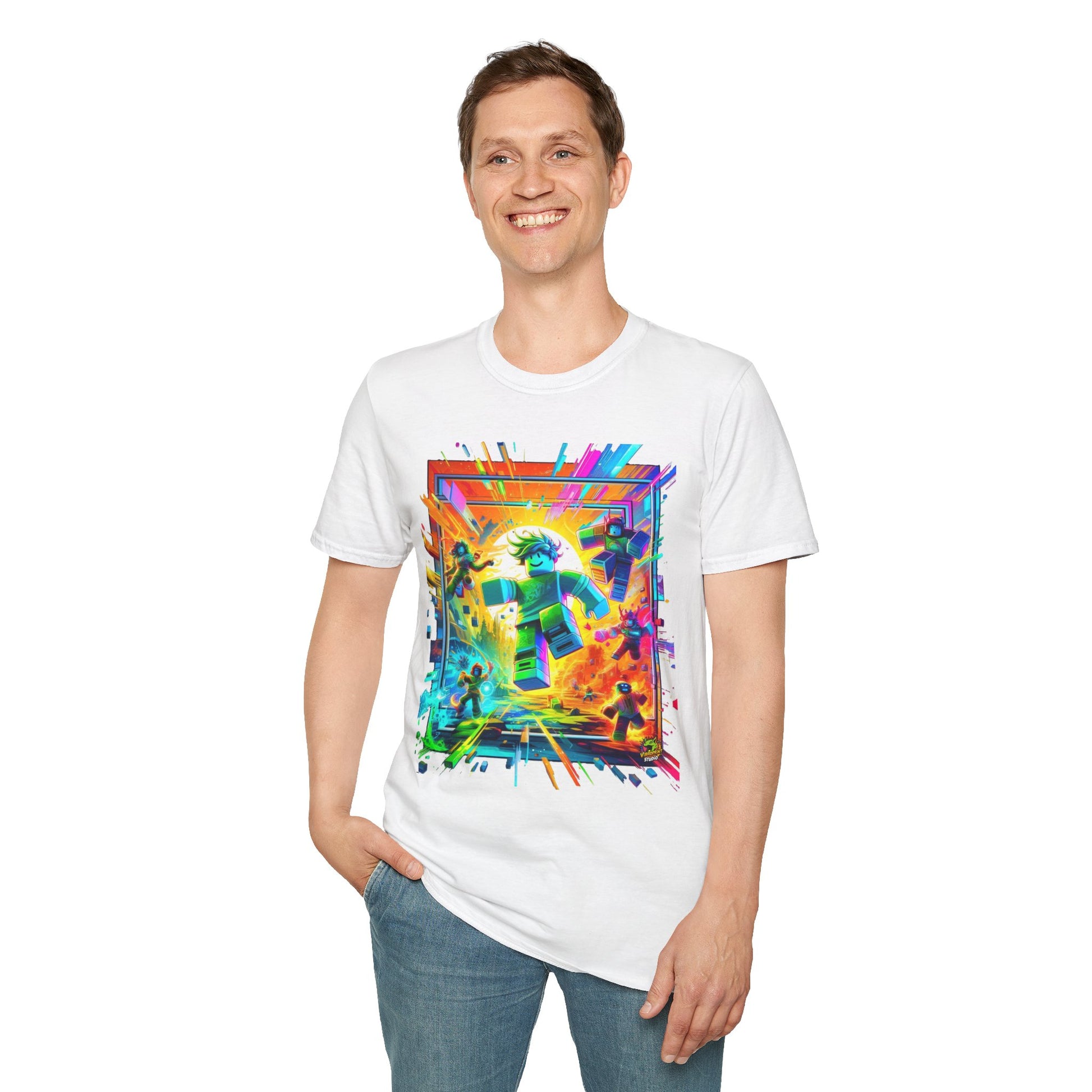 Roblox - Unique Roblox Game Tee for Boys & Girls | Roblox Avatar Graphic T-Shirt | Cool Roblox Clothing | Perfect Roblox Gift - custom-made. limited stock. Order yours now and stand out with this exclusive piece!