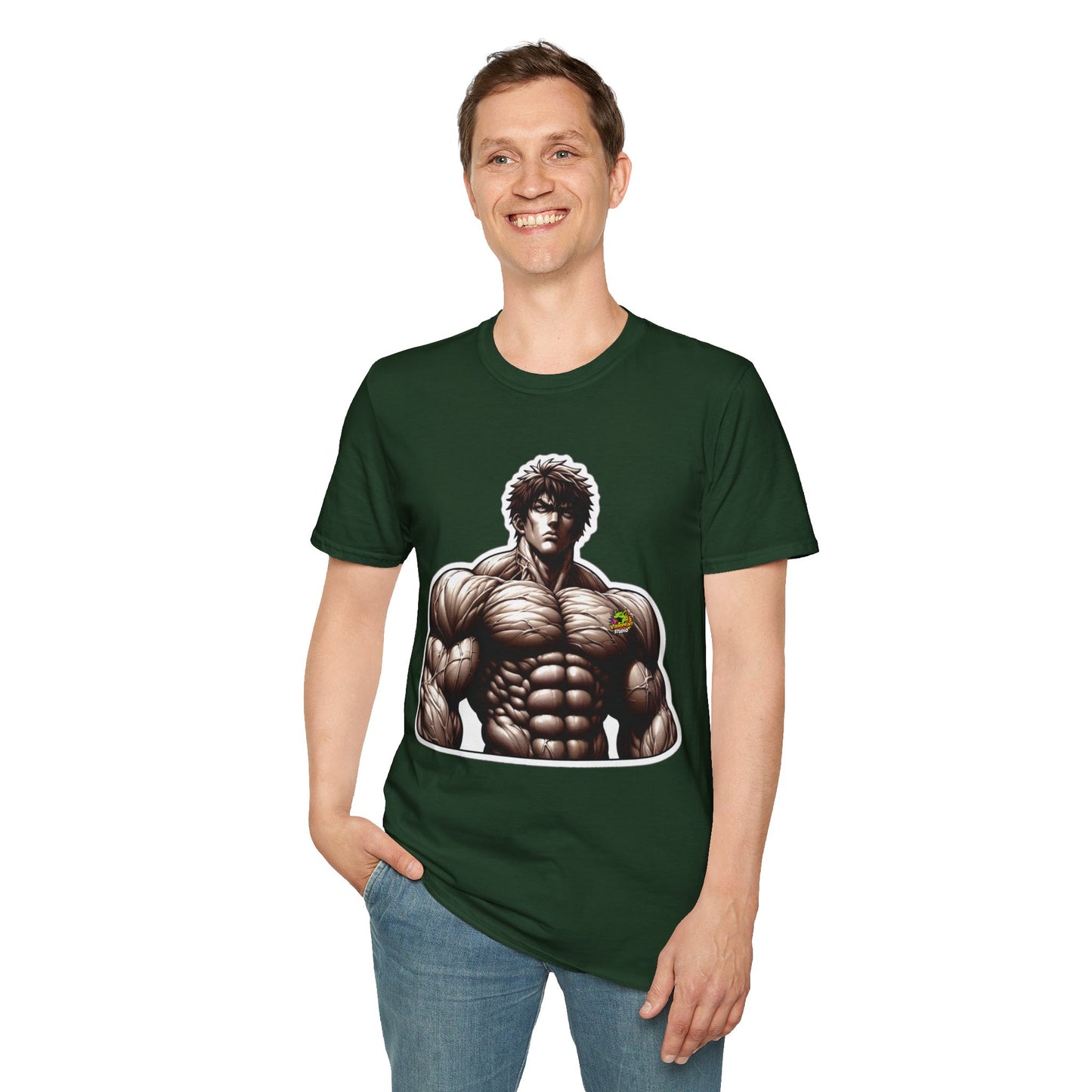 UFC T Shirt | Unleash Fierce Confidence | Motivational UFC Tee with Baki Anime Inspiration