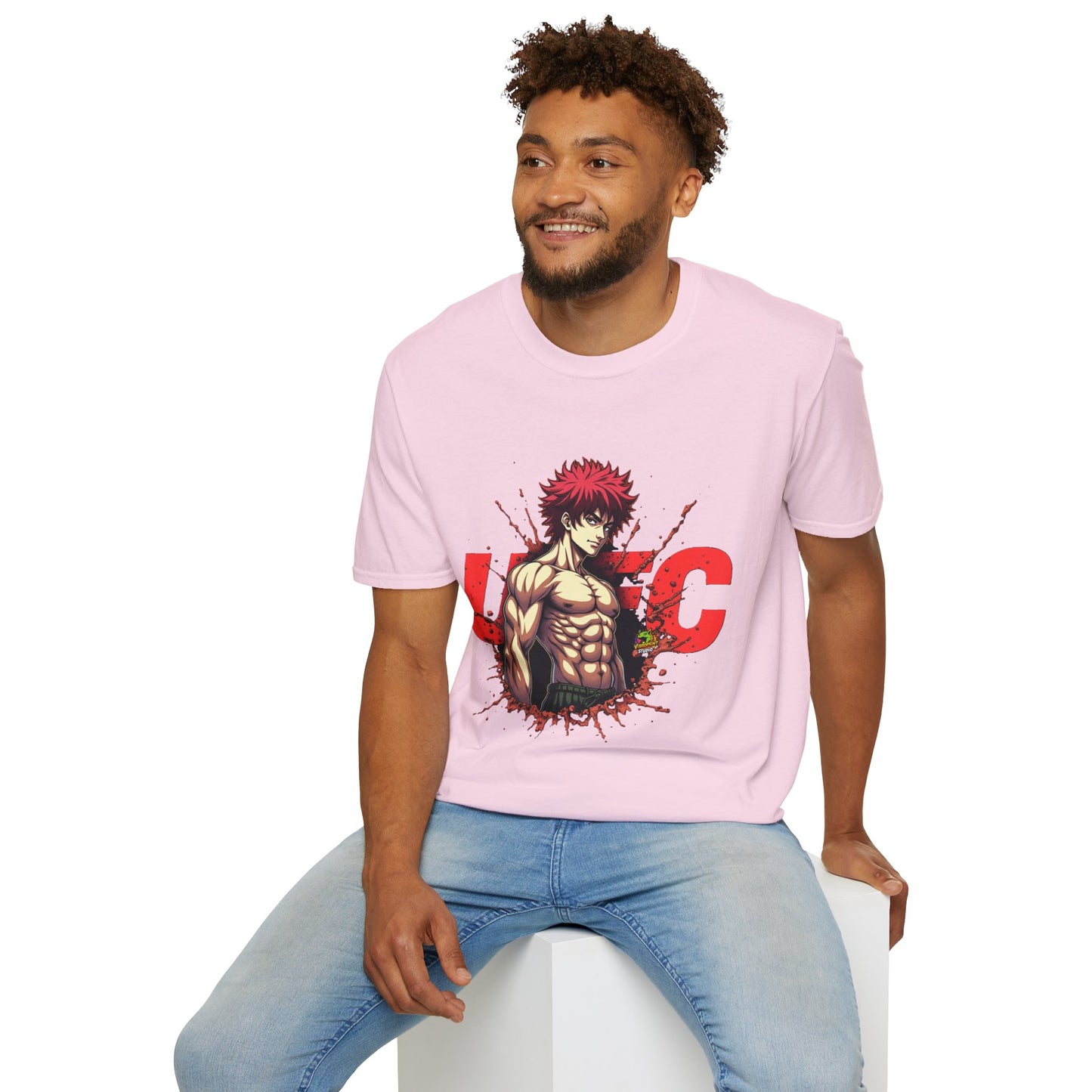 UFC T Shirt | Unleash Fierce Confidence | Motivational UFC Tee with Baki Anime T Shirt Influence