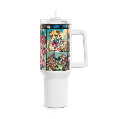 Tumbler - Stanley Tumbler | Geeky Anime and Comics Tumbler | Colorful Cartoon Drinkware for Gamers - custom-made. perfect gift idea. Order yours now and stand out with this exclusive piece!