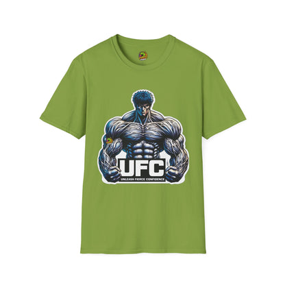 Confidence - UFC T Shirt | Unleash Fierce Confidence | Motivational UFC Tee with Baki Anime Inspiration for Gym - custom-made. limited stock. Order yours now and stand out with this exclusive piece!