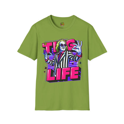 Halloween - Beetlejuice Shirt | Thug Life Halloween Graphic Tee | Spooky Beetlejuice T-Shirt - custom-made. limited stock. Order yours now and stand out with this exclusive piece!