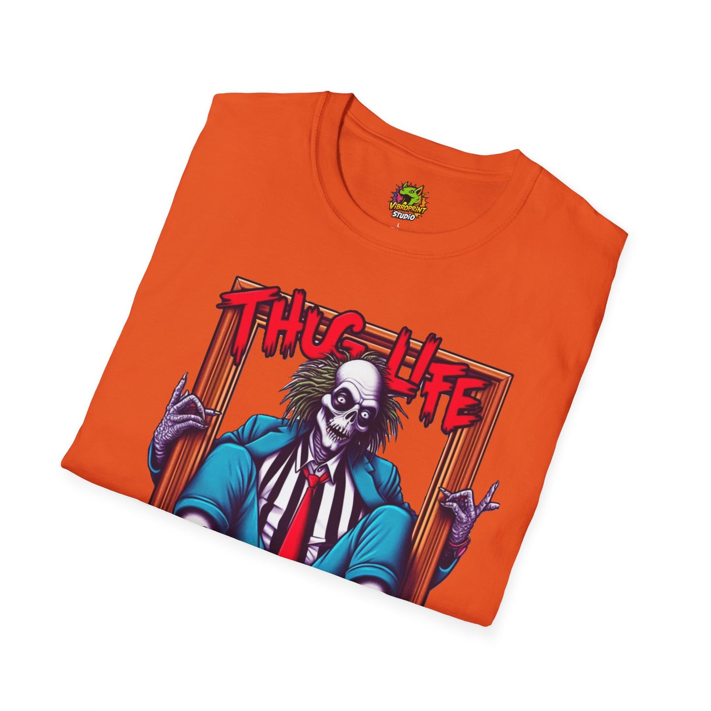 exclusive - Beetlejuice Shirt | Thug Life Inspired Tee | Halloween Graphic T-Shirt | Spooky Beetlejuice Style - custom-made. limited stock. Order yours now and stand out with this exclusive piece!