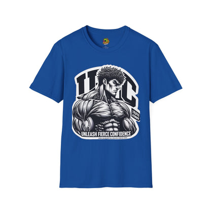 Baki - UFC T Shirt | Unleash Fierce Confidence | UFC Tee with Baki Anime T Shirt Inspiration - premium material. limited stock. Order yours now and stand out with this exclusive piece!