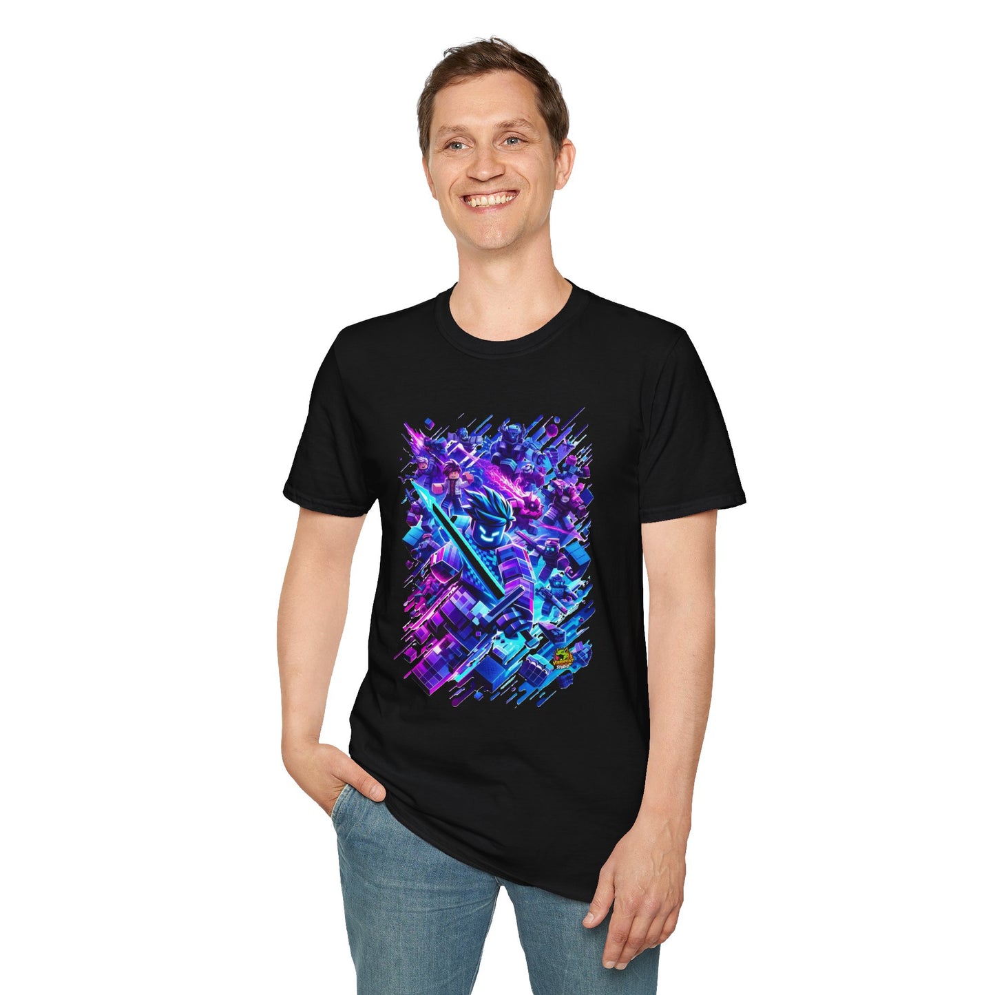 T-Shirt - Roblox T-Shirt - Gamer's Quest - premium material. limited stock. Order yours now and stand out with this exclusive piece!