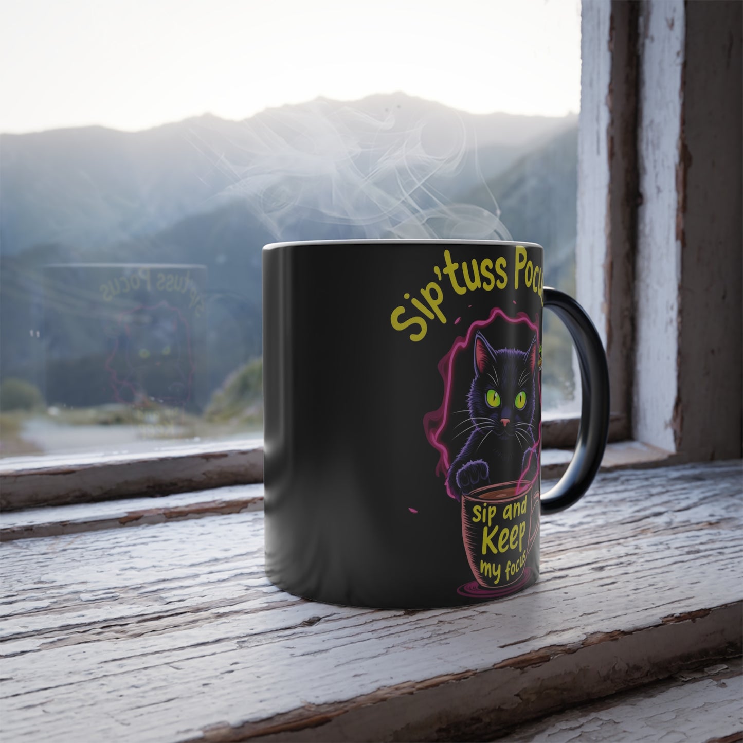 Mug - Hocus Pocus Mug | Witchy Heat Reveal Mug | Halloween Coffee Cup | - custom-made. limited stock. Order yours now and stand out with this exclusive piece!