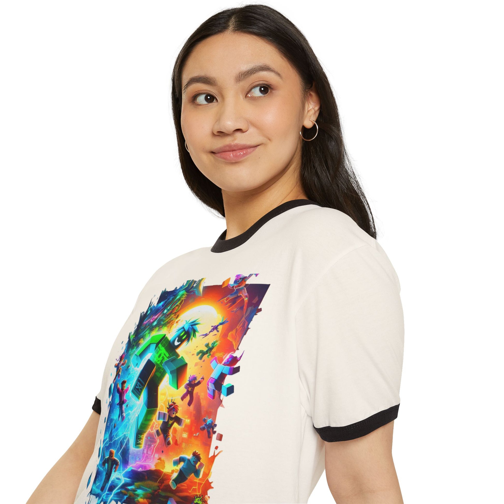 Roblox T Shirt for Gamers of All Ages | Roblox Adventure Graphic Tee | Roblox T Shirt - High Quality Image