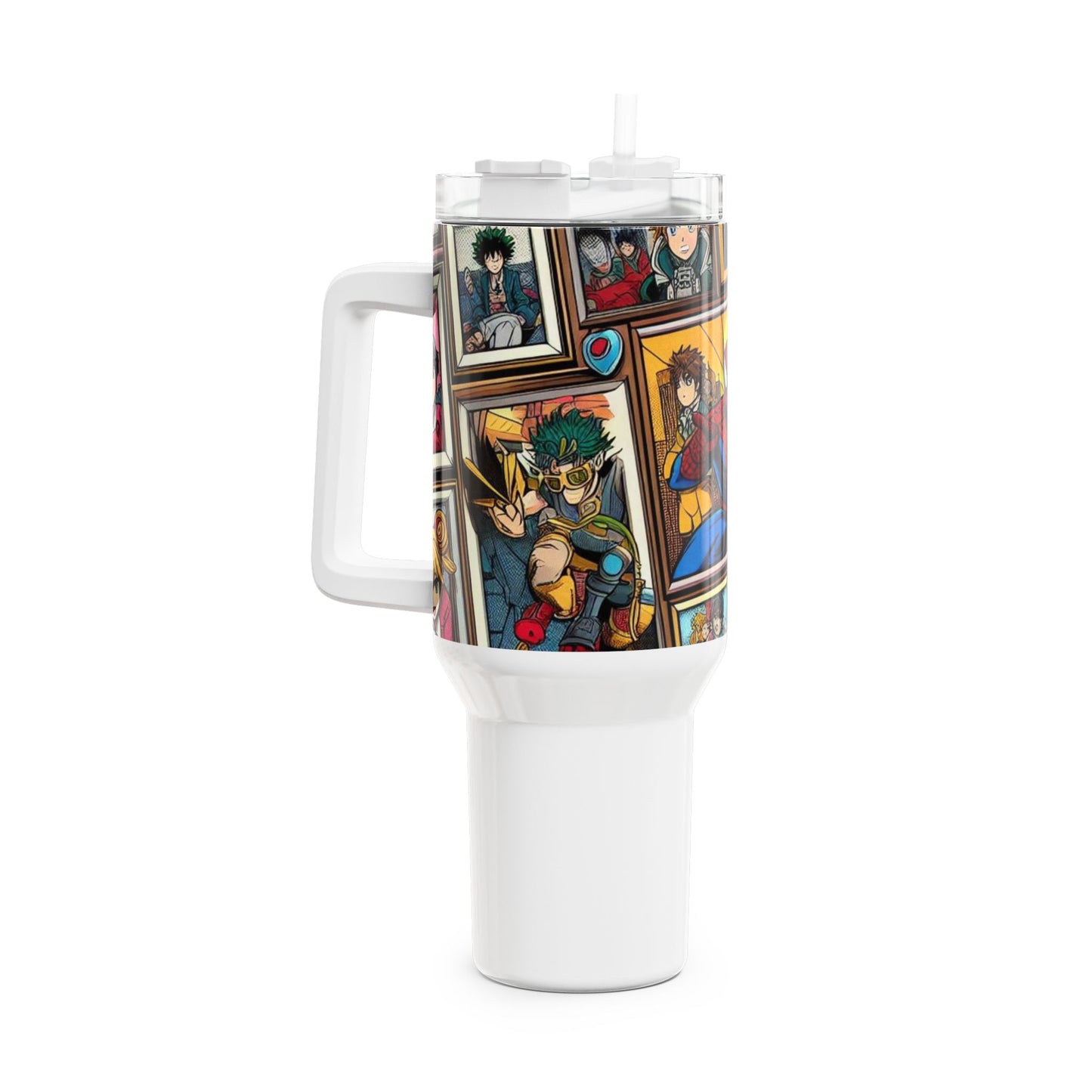 cup - Stanley cup | Geek Themed Drinkware for Anime and Cartoon Fans | Colorful Tumbler - custom-made. limited stock. Order yours now and stand out with this exclusive piece!