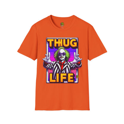 Funny - Beetlejuice Shirt | Funny Thug Life Halloween Tee | Classic Beetlejuice Graphic T-Shirt - premium material. limited stock. Order yours now and stand out with this exclusive piece!