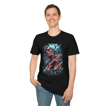 Eren Yeager Titan’s Resolve Unshaken Tee | Official Attack on Titan - VibroPrint Studio