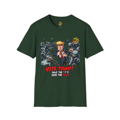 Humor - They're Eating the Dogs Shirt | Political Meme T-Shirt | Trump Election Humor Graphic Tee - premium material. limited stock. Order yours now and stand out with this exclusive piece!