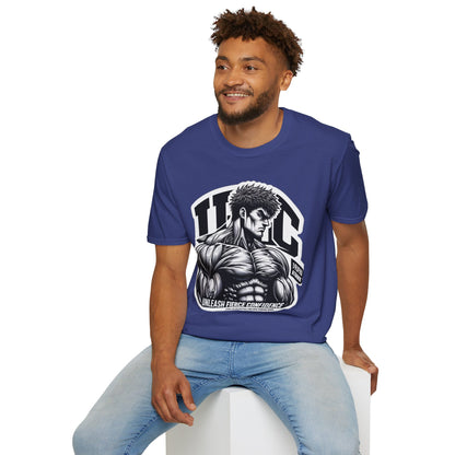 UFC T Shirt | Unleash Fierce Confidence | UFC Tee with Baki Anime T Shirt Inspiration