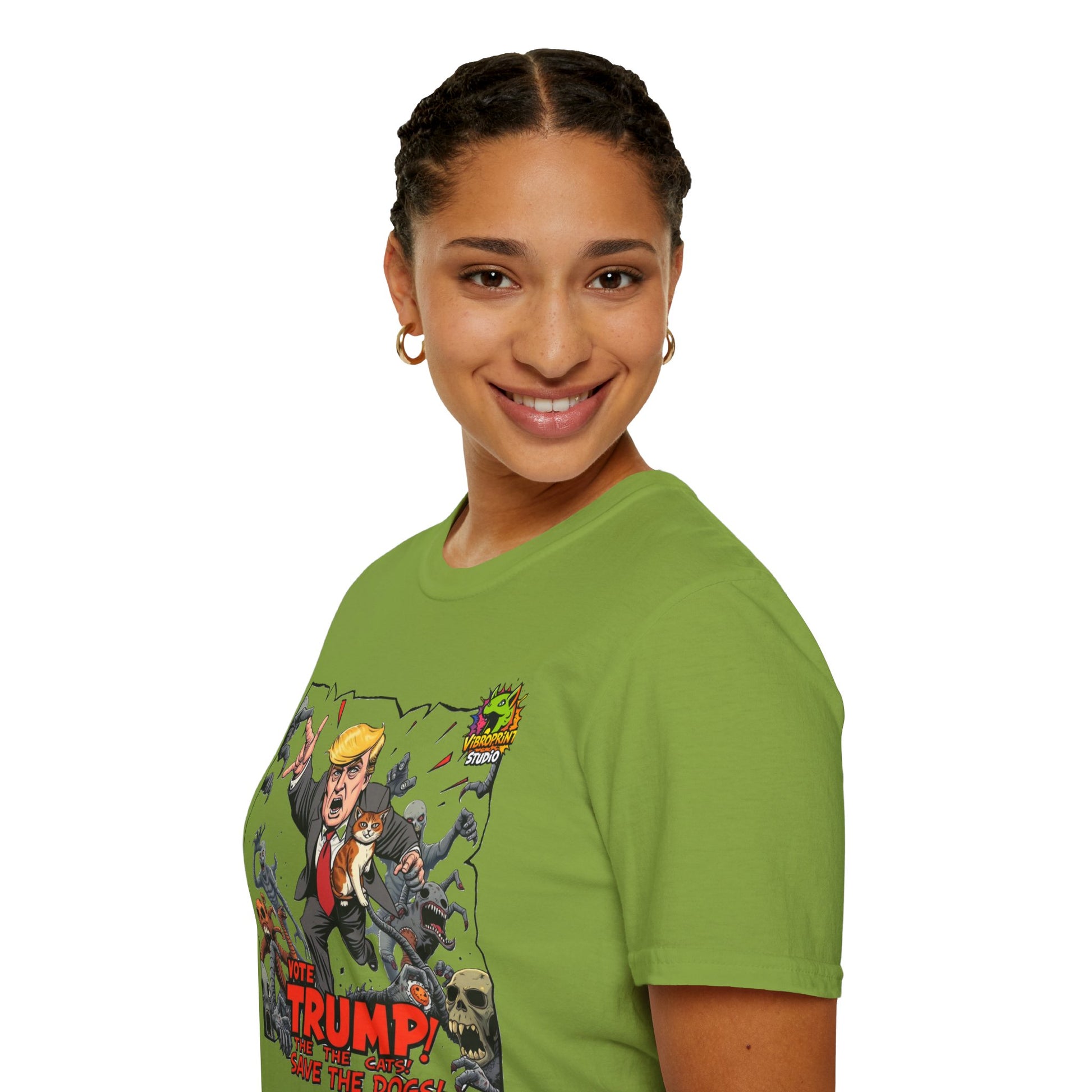 Trump - They're Eating the Dogs Shirt | Satirical Trump Election Graphic Tee | Political Meme T-Shirt - premium material. perfect gift idea. Order yours now and stand out with this exclusive piece!