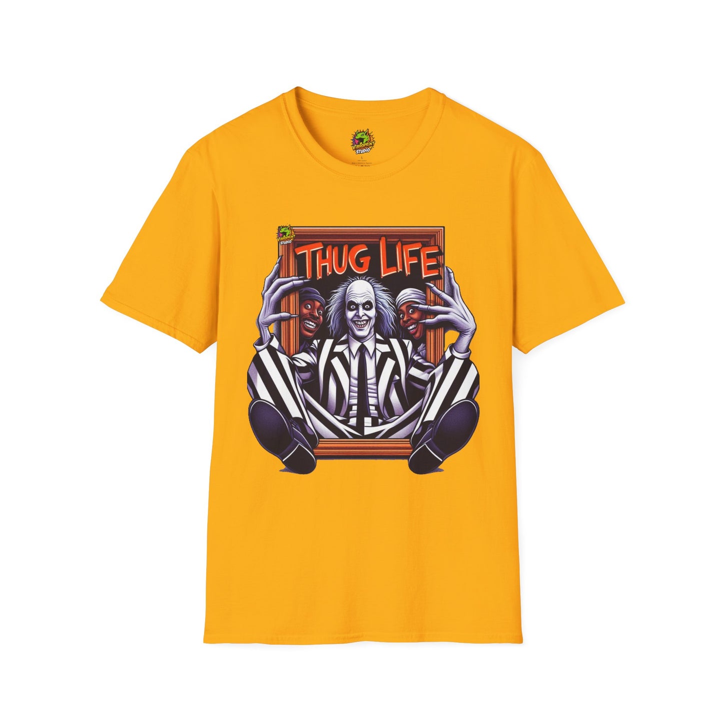 Tee - Beetlejuice Shirt | Thug Life Graphic Tee | Funny Halloween Beetlejuice T-Shirt - custom-made. perfect gift idea. Order yours now and stand out with this exclusive piece!