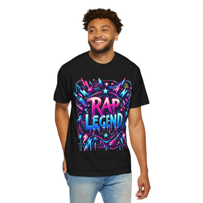 Rapper - Vivid Neon Graffiti Rapper Merch | Hip-Hop Urban T-Shirt Design - premium material. perfect gift idea. Order yours now and stand out with this exclusive piece!