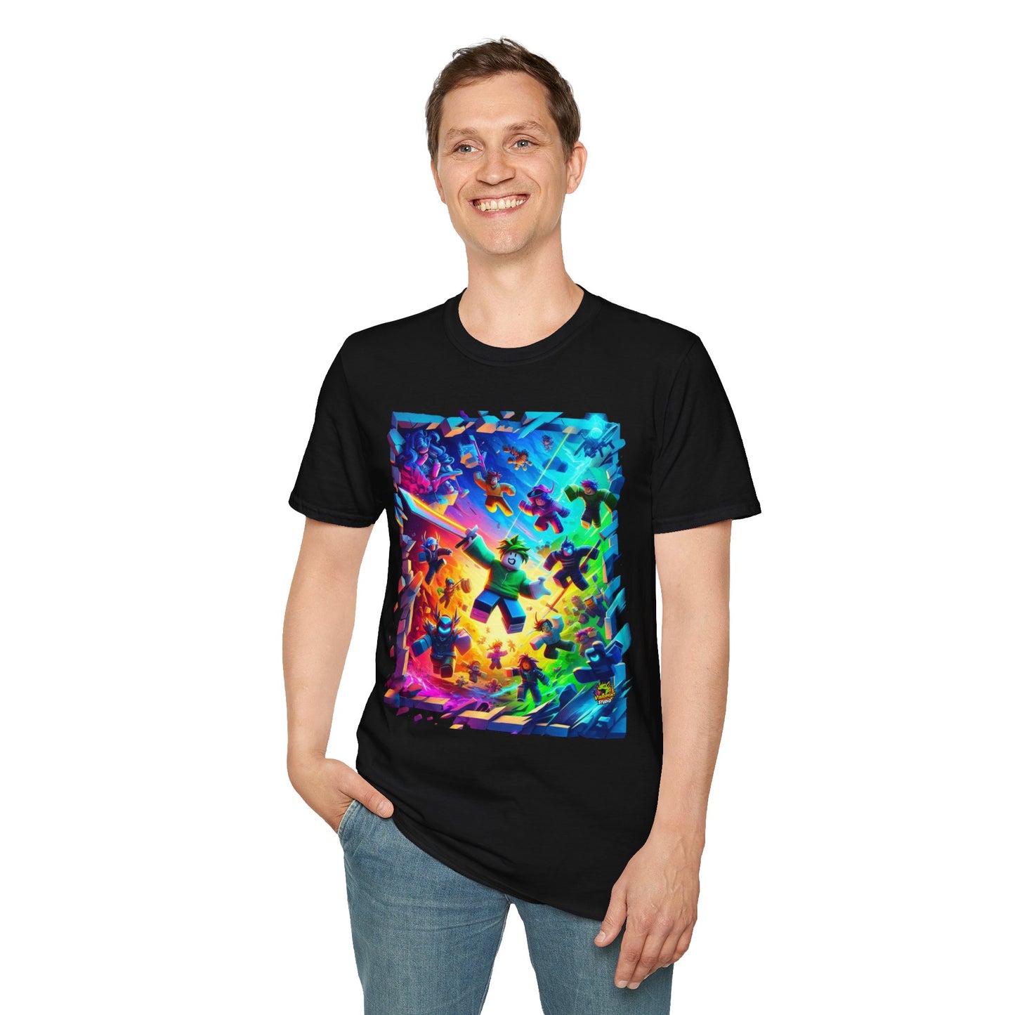 high-quality - Roblox Game Lover Tee | Roblox Graphic T-Shirt for Kids | Roblox Clothing for Gamers | Cool Roblox Kids Shirt - Order yours now and stand out with this exclusive piece!