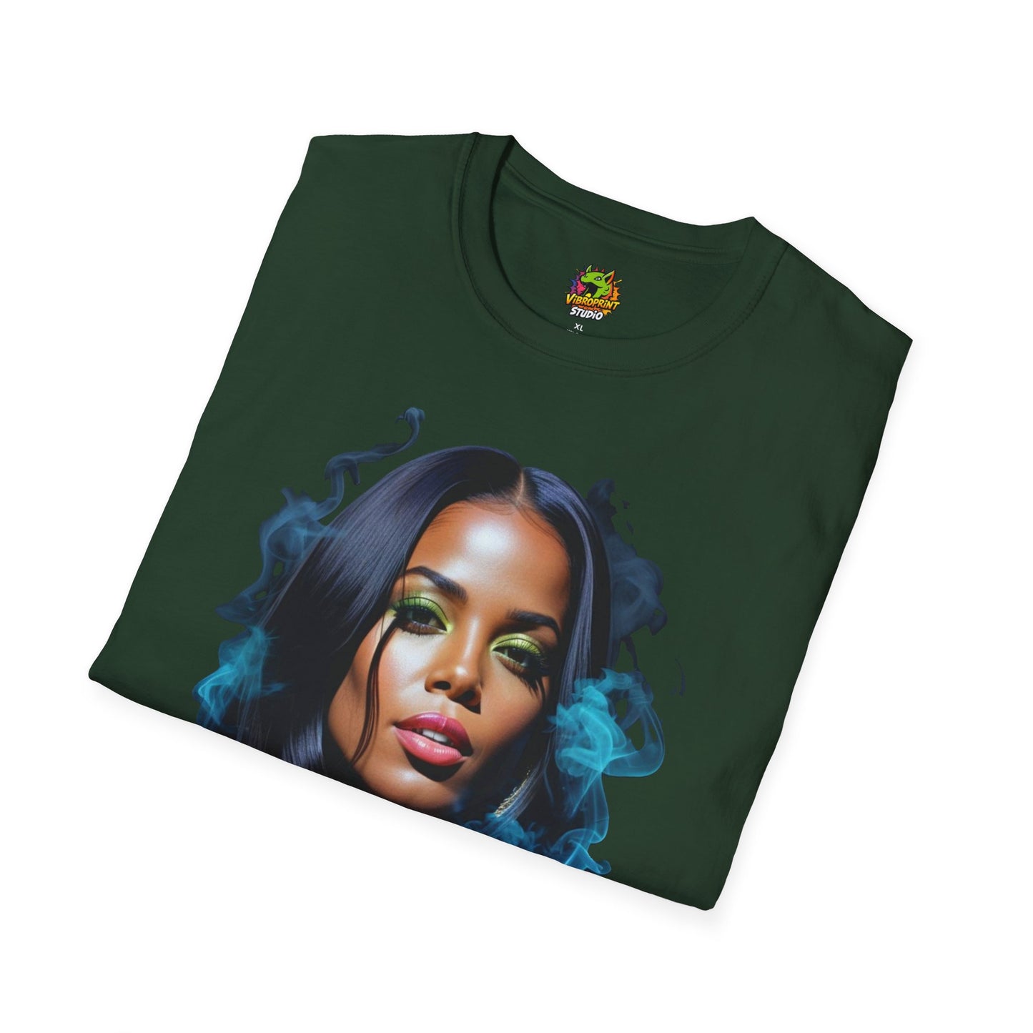 | - Aaliyah shirt | Tribute to a Music Icon | Memorial R&B Portrait Tee - premium material. limited stock. Order yours now and stand out with this exclusive piece!