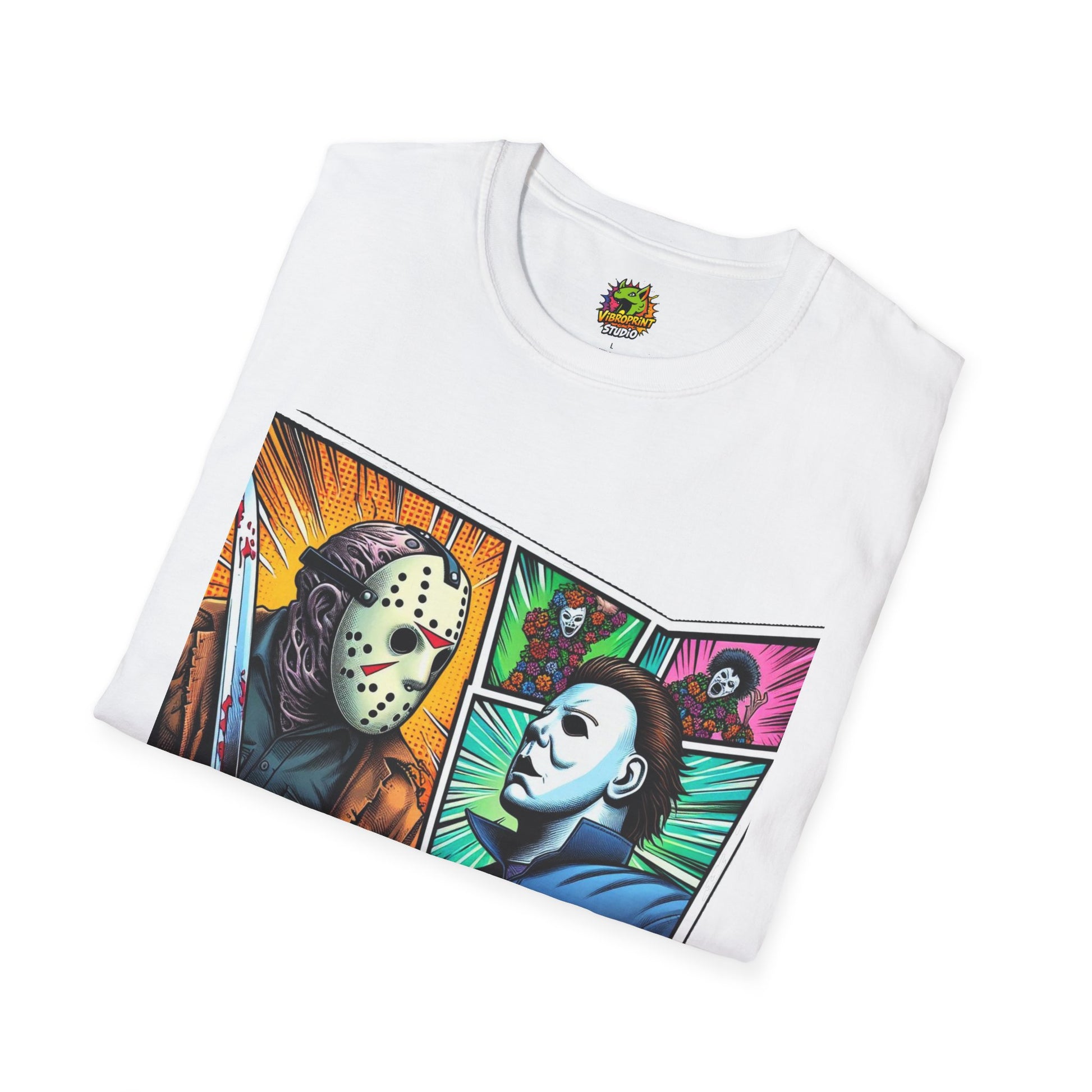 product - Jason Voorhees & Michael Myers Shirt | Funny Vintage Halloween Tee - premium material. perfect gift idea. Order yours now and stand out with this exclusive piece!