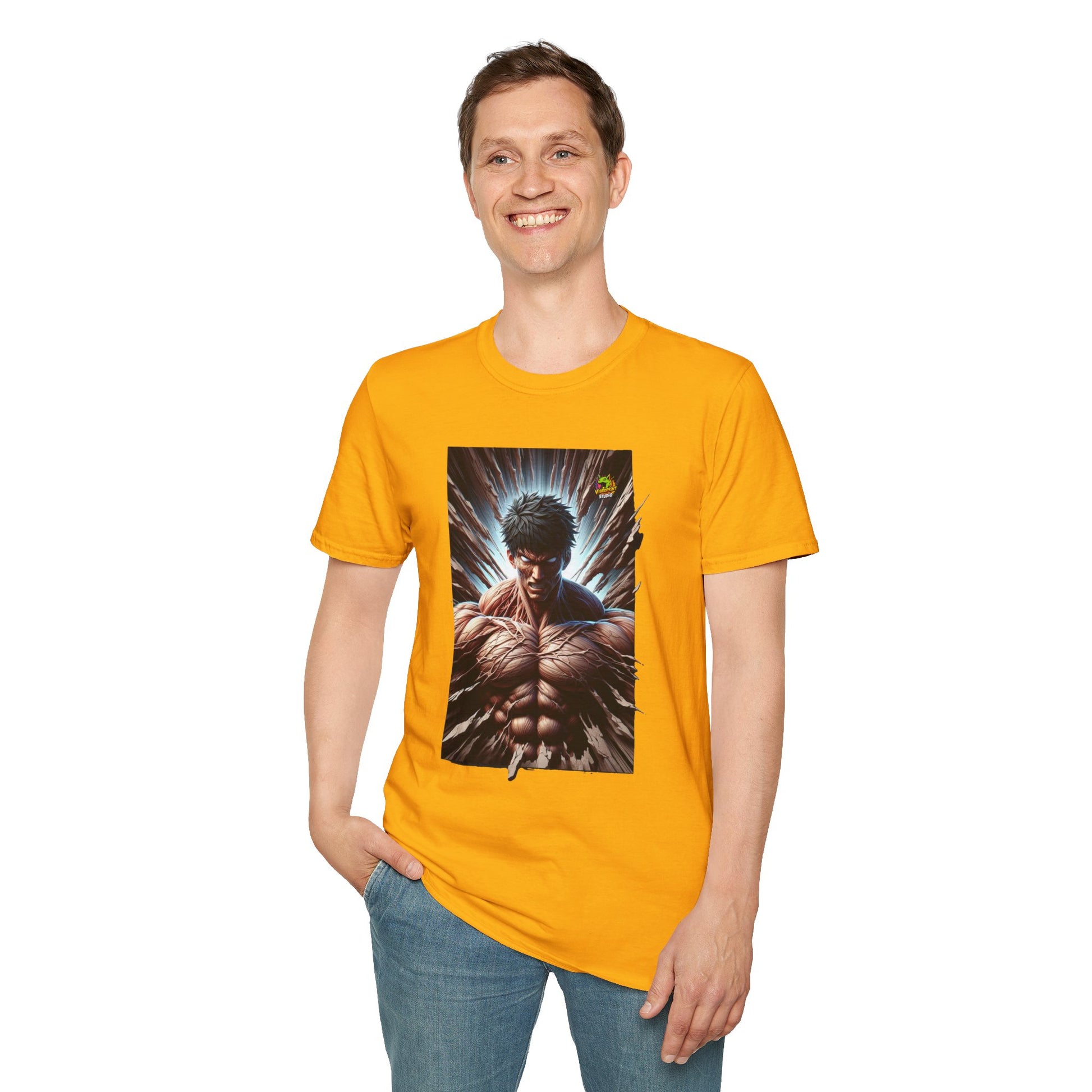 Halloween graphic tee - UFC T Shirt | Unleash Fierce Confidence | Motivational UFC Tee with Baki Anime Influence - gift for horror fans. limited edition vintage horror design. Order yours now and stand out with this exclusive piece!