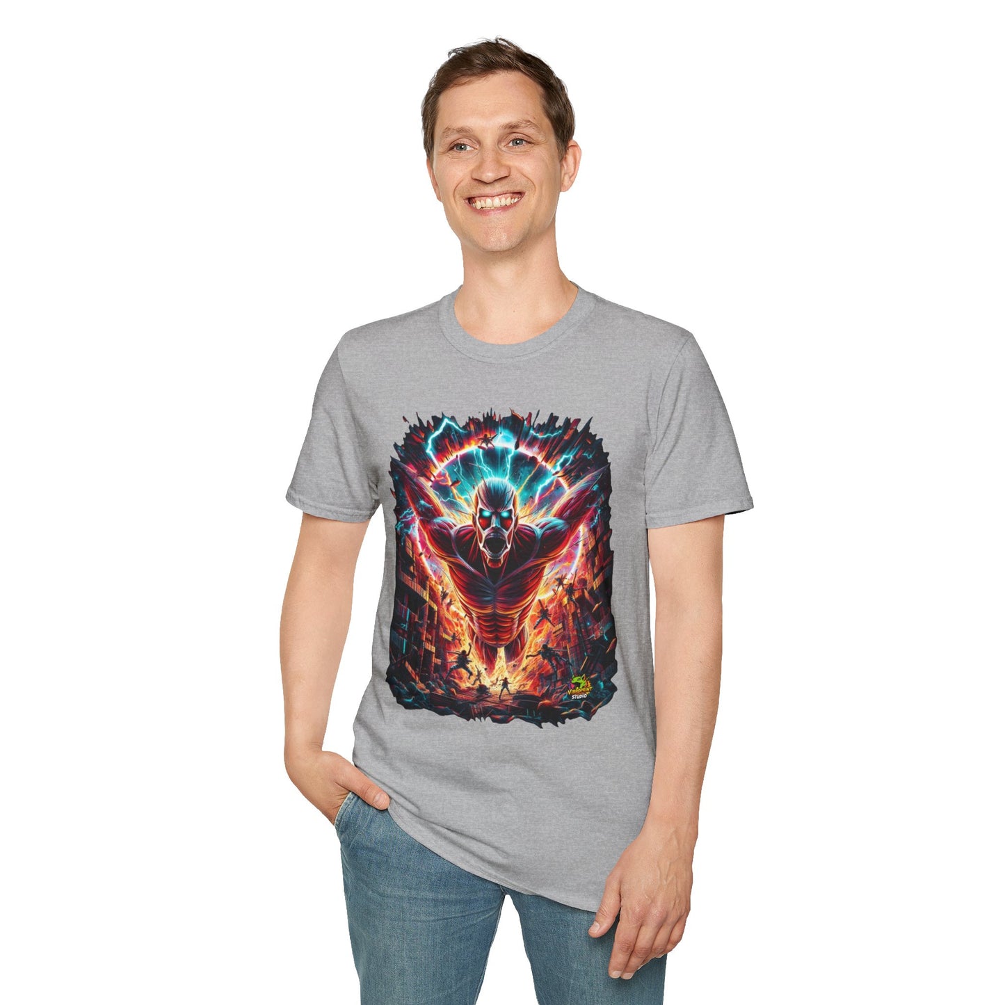 Eren Yeager Titan’s Resolve Tee | Official Attack on Titan Shirt | - VibroPrint Studio