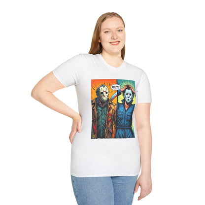 | - Jason Voorhees & Michael Myers Shirt | Funny Halloween Picnic Tee - premium material. perfect gift idea. Order yours now and stand out with this exclusive piece!