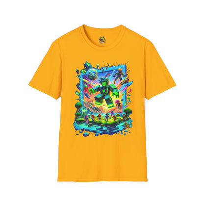 Kids - Roblox Gaming T-Shirt for Kids | Unique Roblox Kids Clothing | Roblox Inspired Tee | Cool Gift for Roblox Players - premium material. limited stock. Order yours now and stand out with this exclusive piece!