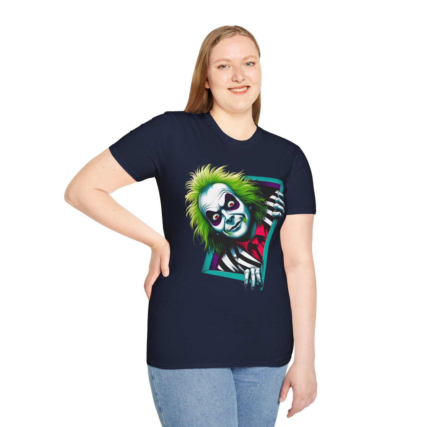 Tee - Beetlejuice Shirt | Creepy Beetlejuice Tee | Halloween Beetlejuice Tee | Beetlejuice Gift Idea - custom-made. perfect gift idea. Order yours now and stand out with this exclusive piece!