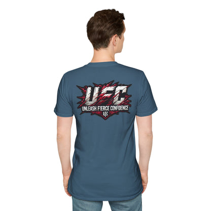 UFC T Shirt | Unleash Fierce Confidence | UFC Tee with Baki Anime T Shirt Inspiration