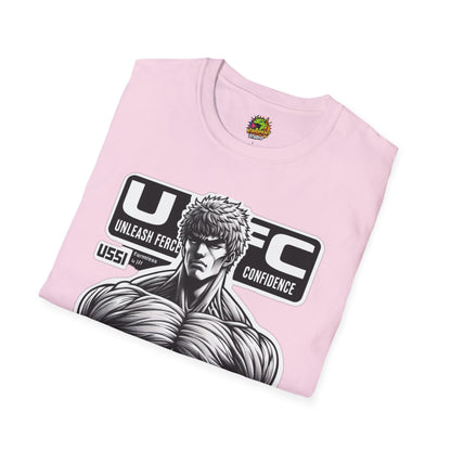 Baki - UFC T Shirt | Unleash Fierce Confidence | UFC Tee Inspired by Baki Anime T Shirt for Fitness Lovers - premium material. limited stock. Order yours now and stand out with this exclusive piece!