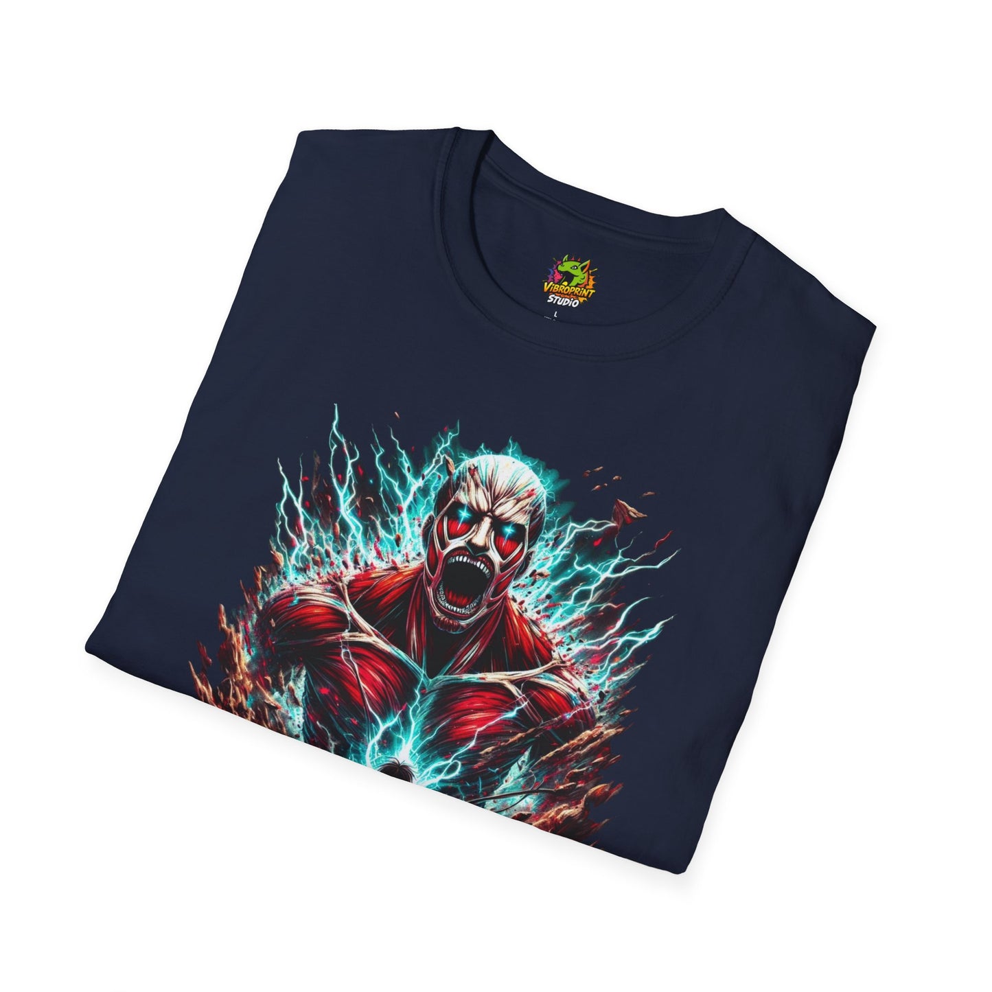 | - Eren Yeager Titan’s Reckoning Tee | Attack on Titan Shirt | Shingeki - custom-made. limited stock. Order yours now and stand out with this exclusive piece!