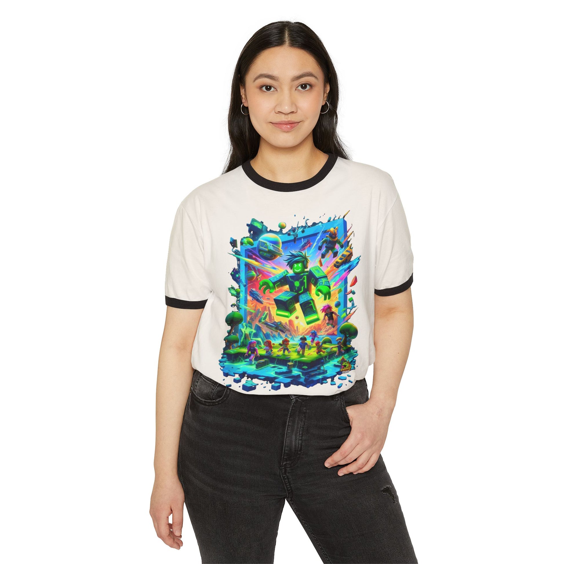 Roblox T Shirt for Fans of All Ages | Roblox Adventure Tee | Roblox Gaming Shirt - High Quality Image