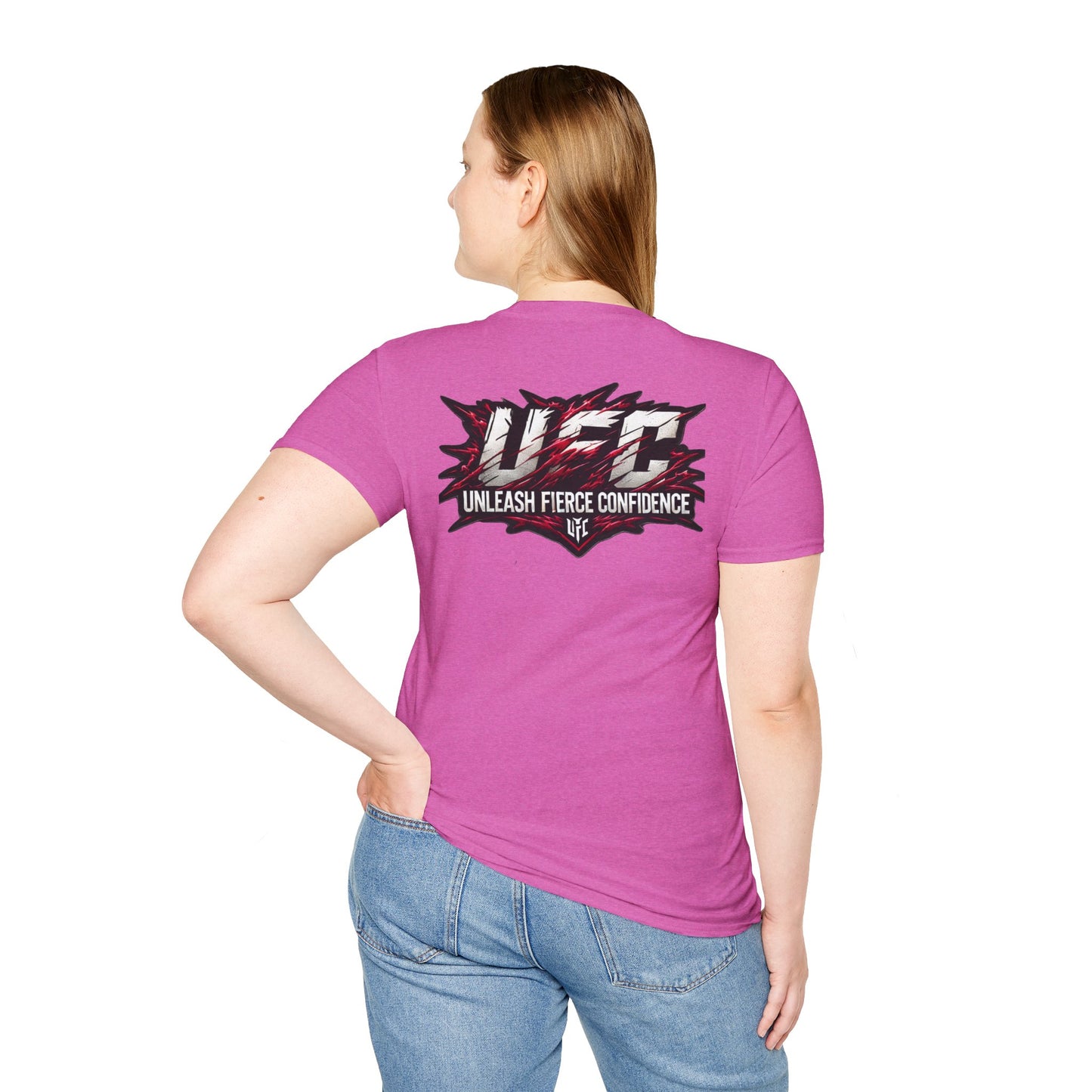 UFC T Shirt | Unleash Fierce Confidence | Motivational UFC Tee with Baki Anime Elements