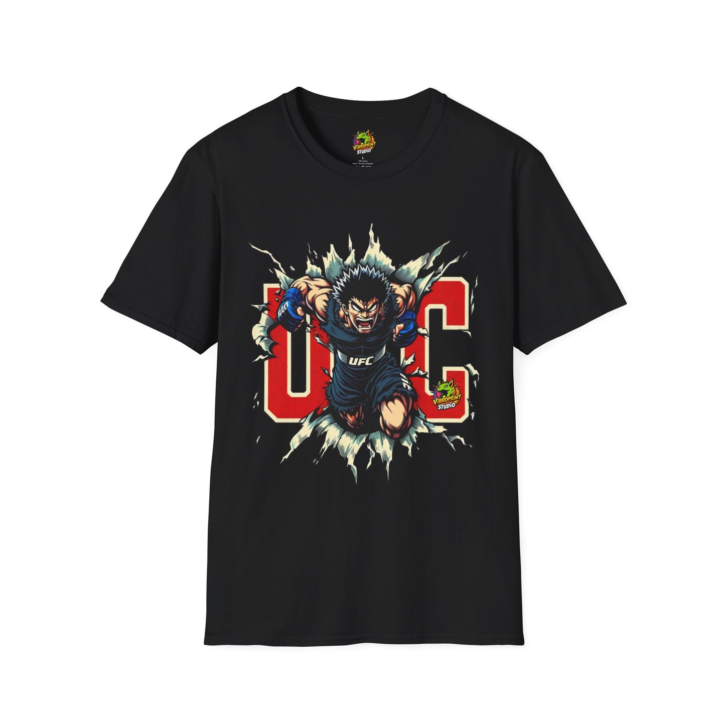 UFC T Shirt | Motivational Sport Tee | UFC Shirt for Gym & Anime Lovers - High Quality Image