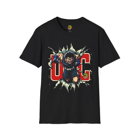 UFC T Shirt | Motivational Sport Tee | UFC Shirt for Gym & Anime Lovers - High Quality Image