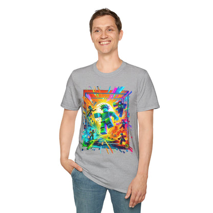 Cool - Unique Roblox Game Tee for Boys & Girls | Roblox Avatar Graphic T-Shirt | Cool Roblox Clothing | Perfect Roblox Gift - premium material. limited stock. Order yours now and stand out with this exclusive piece!