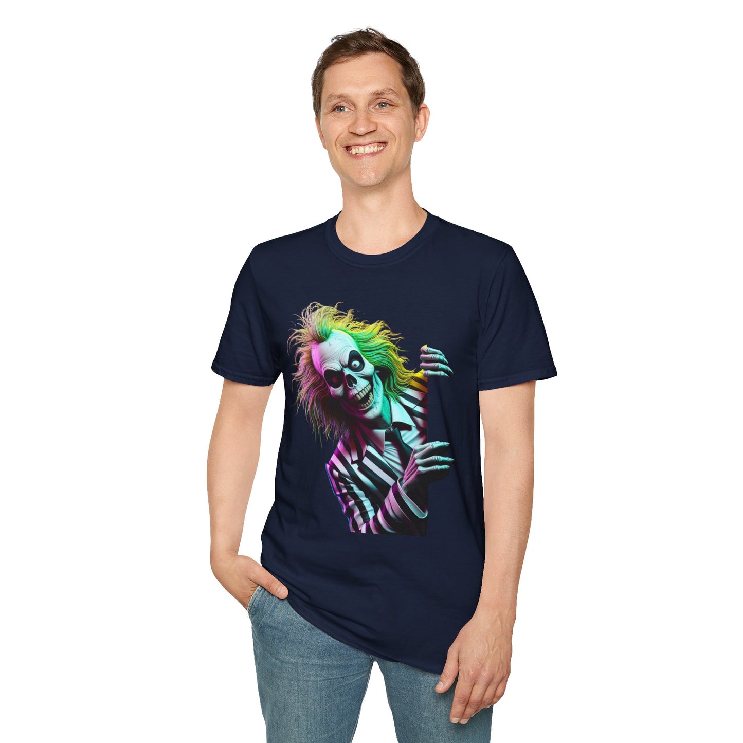 T-Shirt - Beetlejuice Shirt | Spooky Halloween Tee for Men & Women | Beetlejuice Graphic T-Shirt | Perfect Halloween Gift - premium material. limited stock. Order yours now and stand out with this exclusive piece!