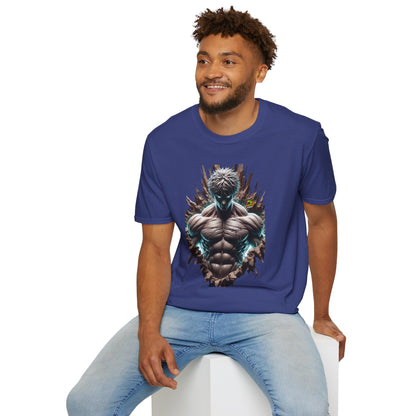 UFC T Shirt | Unleash Fierce Confidence | UFC Tee with Baki Anime Strength for Athletes