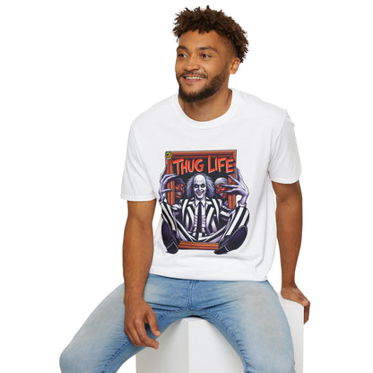 Funny - Beetlejuice Shirt | Thug Life Graphic Tee | Funny Halloween Beetlejuice T-Shirt - premium material. perfect gift idea. Order yours now and stand out with this exclusive piece!