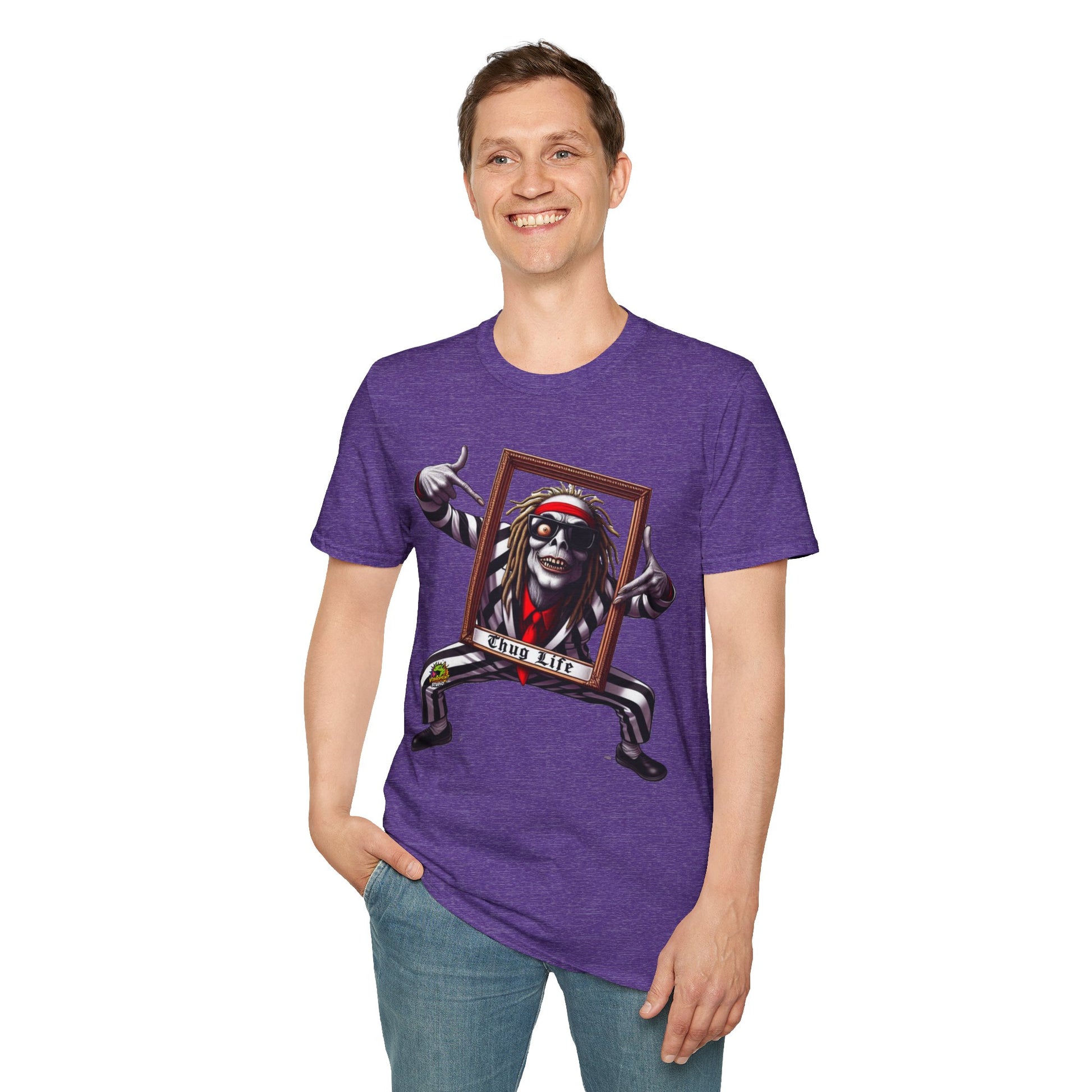 high-quality - Beetlejuice Shirt | Thug Life Graphic Tee | Halloween Beetlejuice Costume T-Shirt - premium material. perfect gift idea. Order yours now and stand out with this exclusive piece!