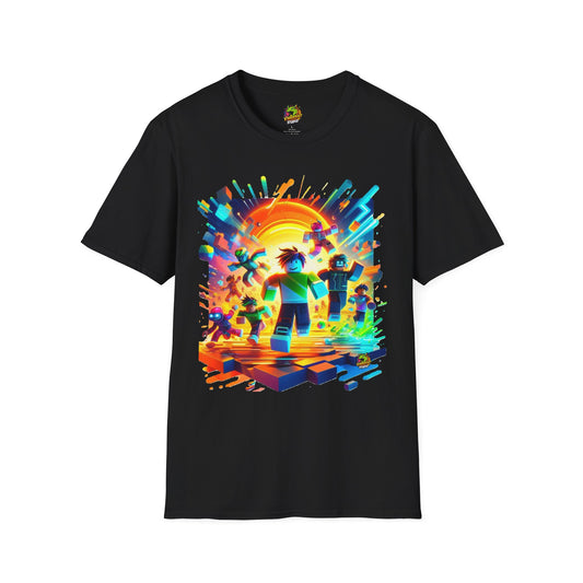 Roblox Avatar Tee for Kids | Cool Roblox Game T-Shirt | Roblox Clothing for Boys & Girls | Fun Roblox Gift - High Quality Image