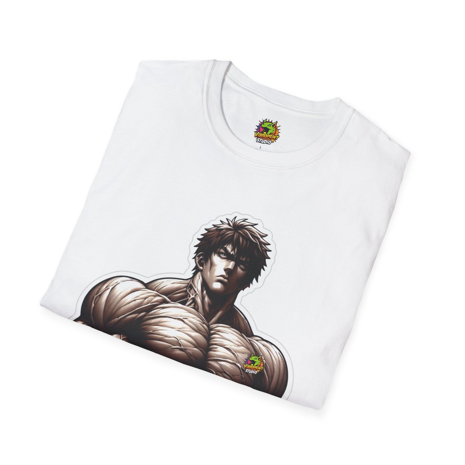 | - UFC T Shirt | Unleash Fierce Confidence | Motivational UFC Tee with Baki Anime Inspiration - custom-made. limited stock. Order yours now and stand out with this exclusive piece!