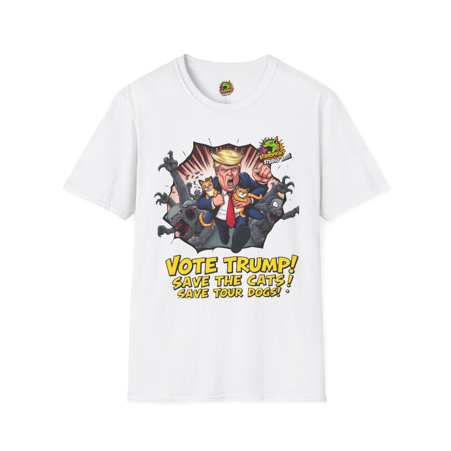 They're - They're Eating the Dogs Tee | Trump Election Satire Shirt | Funny Political Graphic Tee - custom-made. perfect gift idea. Order yours now and stand out with this exclusive piece!