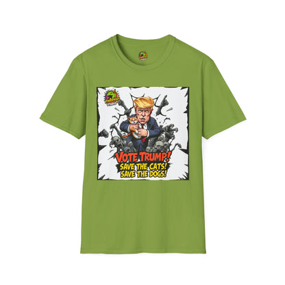 Eating - They're Eating the Dogs Tee | Trump Election Satire T-Shirt | Funny Meme Graphic Tee - custom-made. perfect gift idea. Order yours now and stand out with this exclusive piece!