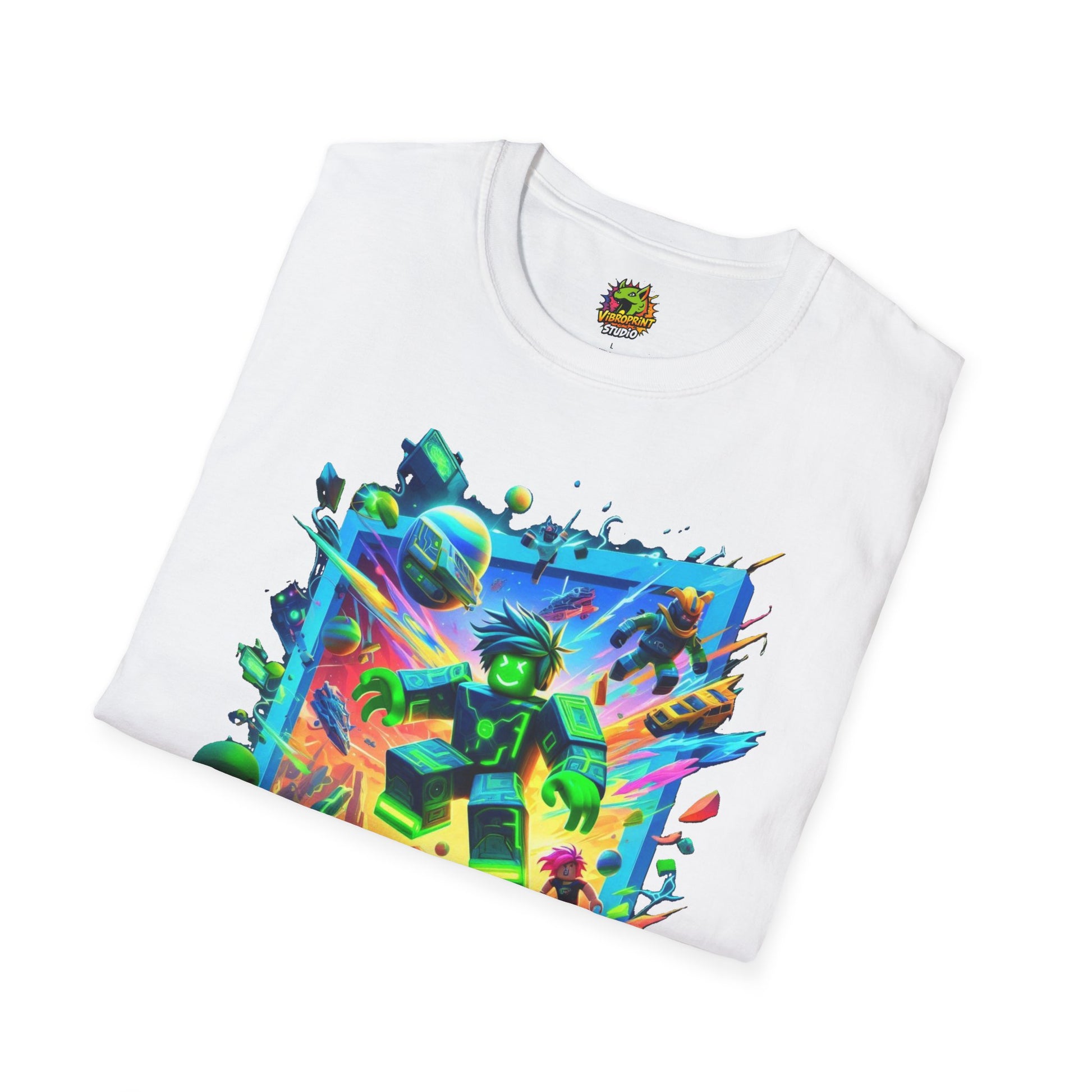 high-quality - Roblox Gaming T-Shirt for Kids | Unique Roblox Kids Clothing | Roblox Inspired Tee | Cool Gift for Roblox Players - Order yours now and stand out with this exclusive piece!