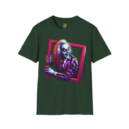 Merch - Beetlejuice Shirt | Classic Beetlejuice Tee | Creepy Beetlejuice Tee | Beetlejuice Movie Merch - custom-made. limited stock. Order yours now and stand out with this exclusive piece!