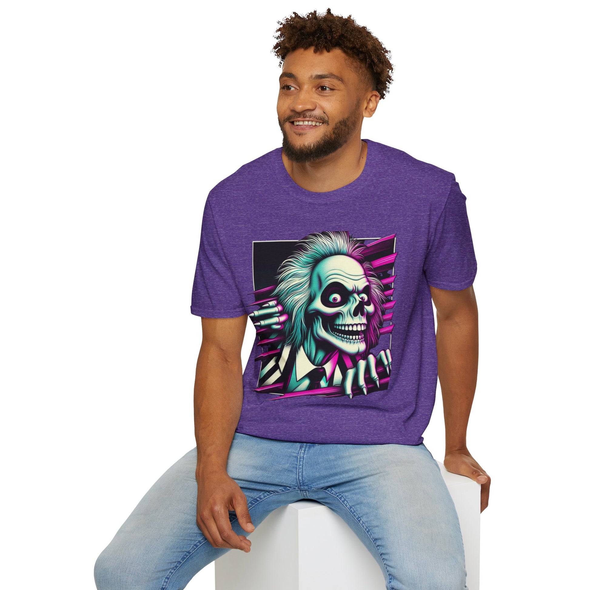 Image of Top-Quality Beetlejuice Shirt | Beetlejuice Inspired Tee | Funny Beetlejuice Shirt | Beetlejuice Graphic Shirt | Graphic Tee