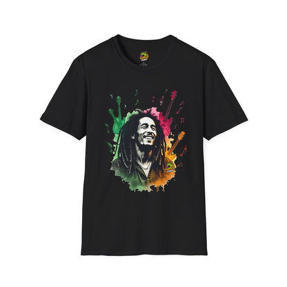 Bob Marley T-Shirt - Reggae Icon - High Quality Image